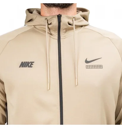 Nike DNA PK Full Zip Jacket (Khaki / Schwarz)