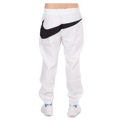 Nike NSW Swoosh Woven Pants (Weiß / Schwarz)