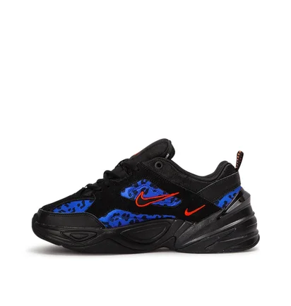Nike WMNS M2K Tekno 'Black Leopard' (Schwarz / Blau)