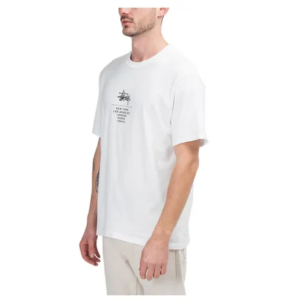 Stüssy City Stack Tee (Weiss)
