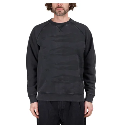 by Parra Swimming With Pets Crew Neck Sweatshirt (Grau)