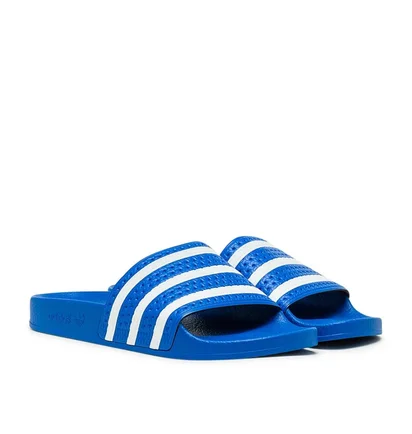adidas Adilette (Blau / Weiß)