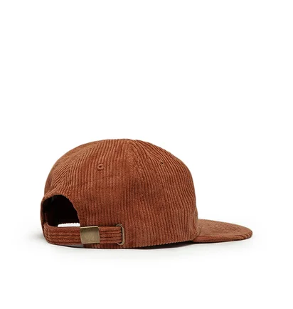 Brain Dead Mushroom Head Cord Six Panel Hat (Rost)