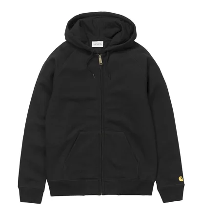 Carhartt WIP Hooded Chase Jacket (Schwarz)