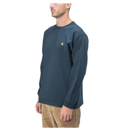 Carhartt WIP L/S Chase Longsleeve (Petrol)