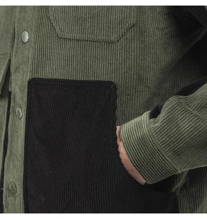 Dime Corduroy Jacket (Grün / Schwarz)