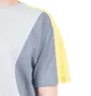 New Balance Athletics Color Block T-Shirt (Blau / Gelb)