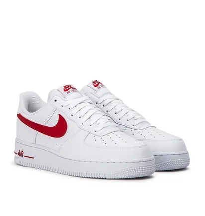 Nike Air Force 1 '07 3 (Weiß / Rot)