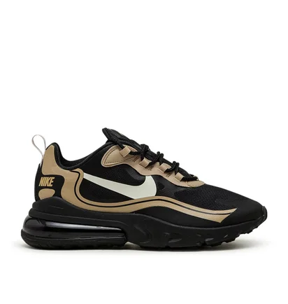 Nike Air Max 270 React (Schwarz / Braun)