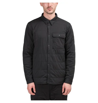 Snow Peak Flexible Insulated Shirt Jacket (Schwarz)