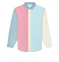 Aimé Leon Dore Color Blocked Oxford Shirt (Multi)