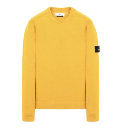 Stone Island Knitwear Sweat Shirt (Senfgelb)
