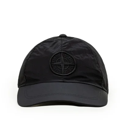 Stone Island Nylon Metal Cap (Schwarz)