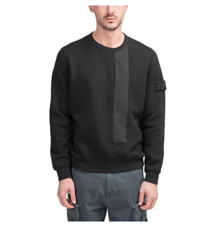 Stone Island Sweatshirt 'Ghost Piece' (Schwarz)