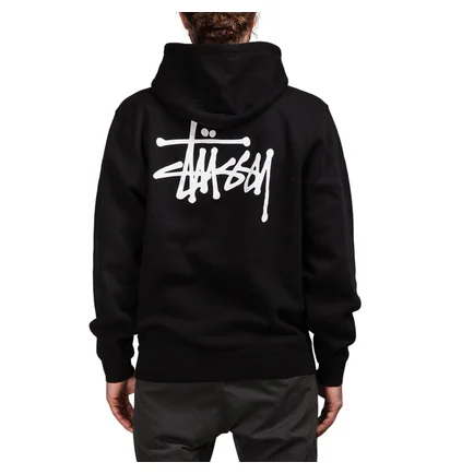 Stüssy Basic Stüssy Hood (Schwarz)