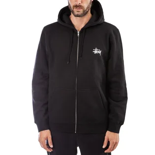 Stüssy Basic Stüssy Zip Hood (Schwarz)