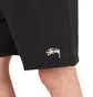 Stüssy Overdyed Stock Logo Short (Schwarz)