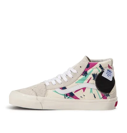 Vans SK8-Hi Bricolage LX ''Embroidered Palm'' (Beige)
