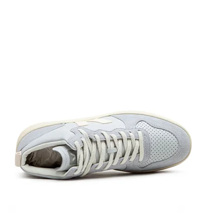 Veja V-15 Leather (Grau / Creme)