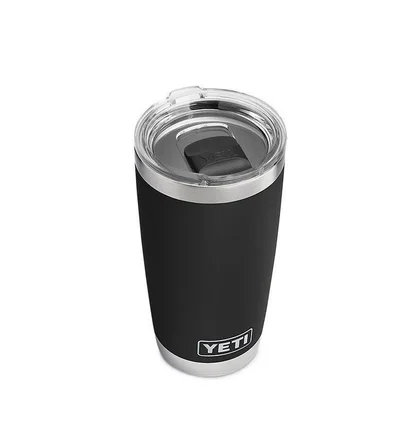 Yeti Rambler 20oz Becher (Schwarz)