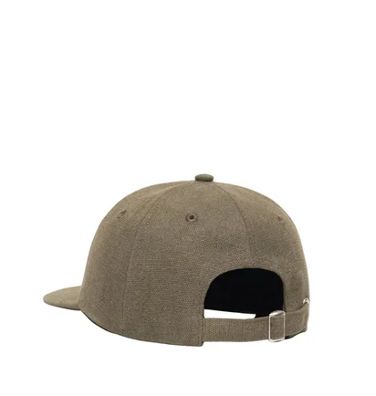 Stüssy Canvas Big Basic Low Pro Cap (Oliv)