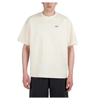 Metalwood Small Logo Heavyweight T-Shirt (Beige)