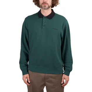 Carhartt WIP Longsleeve Vance Rugby Shirt (Grün / Schwarz)