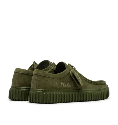 Clarks Originals x Pleasures Torhill DRGN Lo (Grün / Weiss)