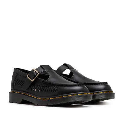 Dr. Martens Adrian T-Bar Loafer (Schwarz)