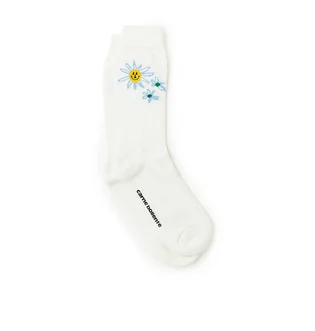 Carne Bollente Flowers Go Wild Socks (Weiß)