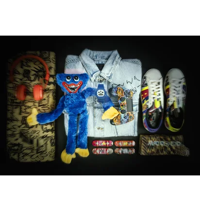 Casio x Wasted Youth G-Shock DW-5900WY-2ER (Blau)