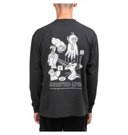 Brain Dead Struggles Longsleeve (Schwarz)