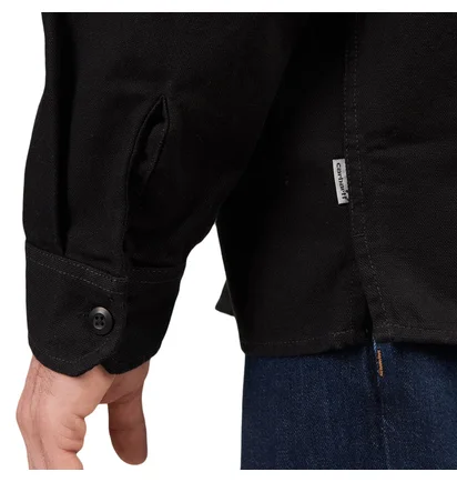 Carhartt WIP L/S On-U Sound Shirt Jac (Schwarz)