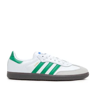 adidas Samba OG (Weiß / Grün / Grau)