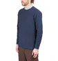 Norse Projects Johannes Compact Waffle Longsleeve (Navy)
