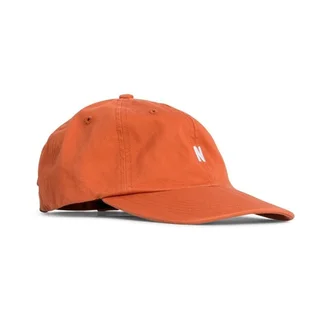 Norse Projects Light Twill Sports Cap (Rot)