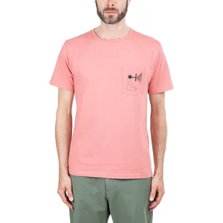 Norse Projects x Geoff McFetridge Niels Pocket Mind Wall T-Shirt (Rosa)