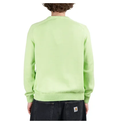Pop Trading Company Arch Knitted Crewneck (Neon)