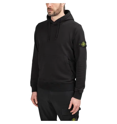 Stone Island Hoodie (Schwarz)