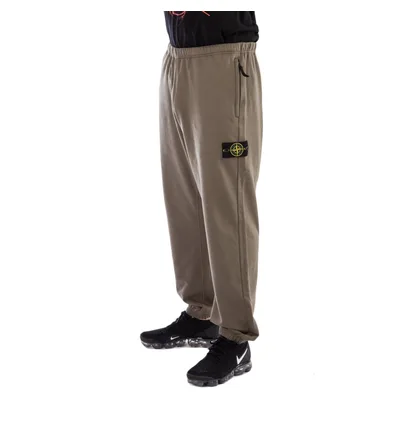 Stone Island Reflective Fleece Pants (Olive)