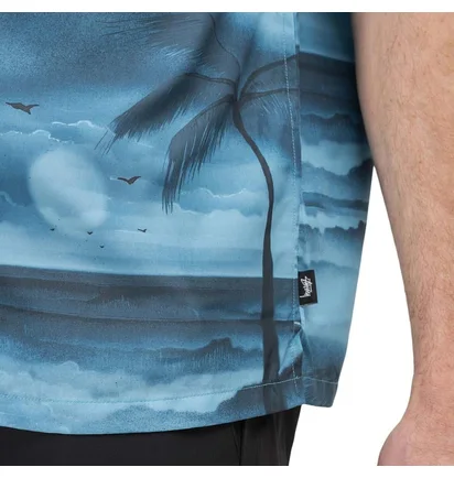 Stüssy Island Shirt (Blau)