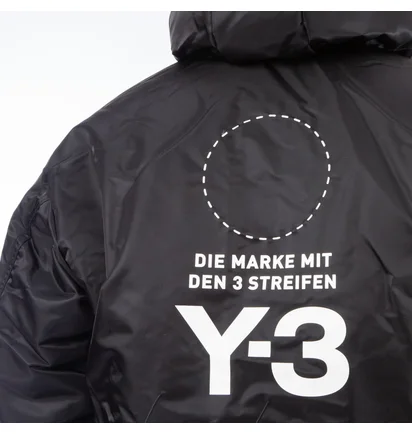 Y-3 Padded Jacket (Schwarz)