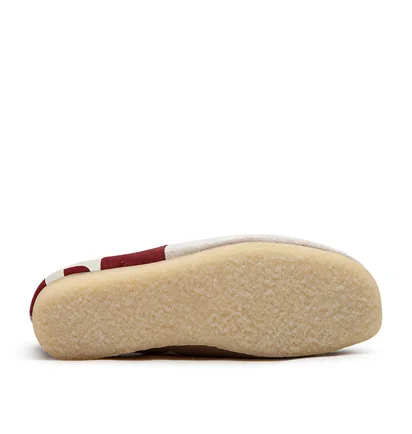 Clarks x Franck Pellegrino Wallabee Combi (Rot)