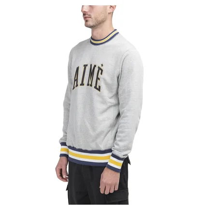 Aimé Leon Dore Collegiate Crewneck (Grau)