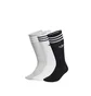 adidas High Crew Socken (Weiß/Grau/Schwarz)