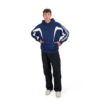 Y-3 Cutline Hoodie (Blau / Weiss)