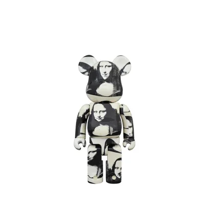 Medicom 100% + 400% Andy Warhol Mona Lisa Be@rbrick Toy