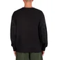 metalwood Wormhole Shaggy Sweater (Schwarz / Grün)