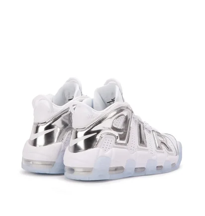 Nike WMNS Air More Uptempo (Weiß / Chrome)