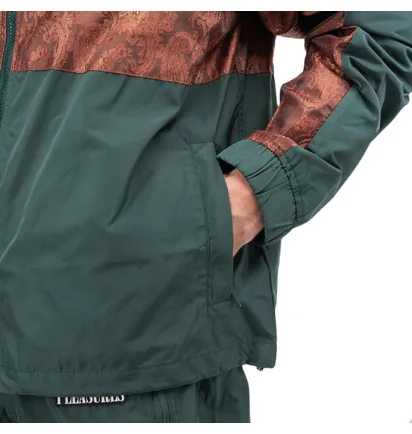 Pleasures Blast Track Jacket (Dunkelgrün)
